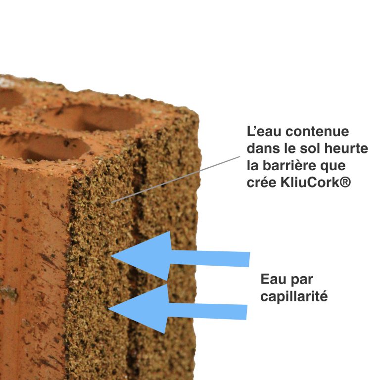 KliuCork® Contre la capillarité